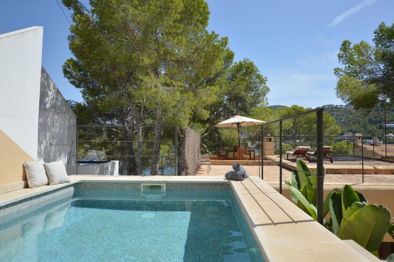 Private Pool With Sea Views In Port Of Andratx Villa Esterno foto