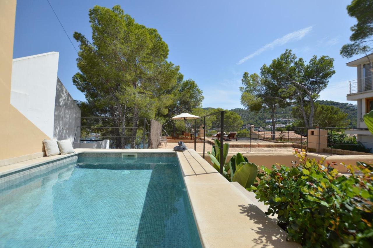 Private Pool With Sea Views In Port Of Andratx Villa Esterno foto